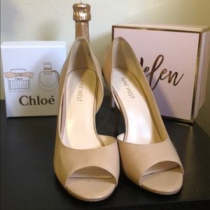 NINE WEST NUDE HEELS